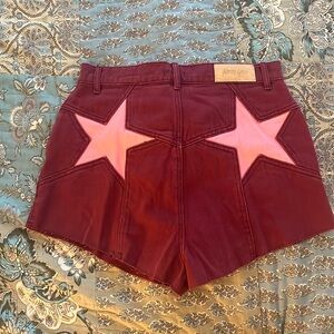 Nasty Gal Star Back Shorts